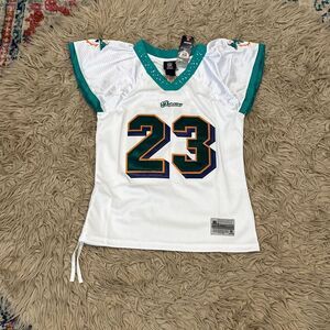 NWT Miami Dolphins women’s embellished football jersey size medium
